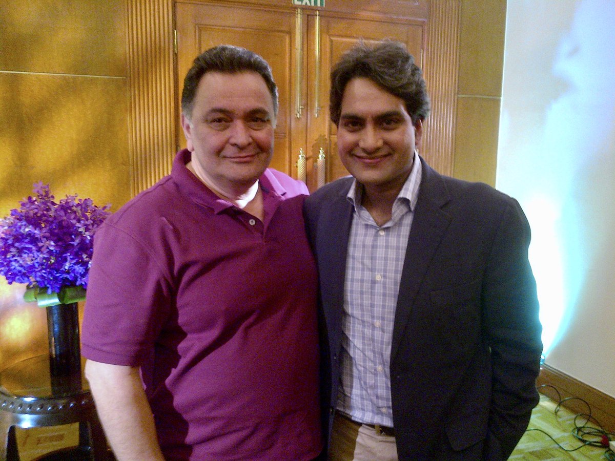 Sudhir Chaudhary (@sudhirchaudhary) on Twitter photo Shocked and deeply saddened to hear that Rishi Kapoor is no more. I always admired him for his bold and fearless thoughts. I grew up watching his movies and when I met him he didnтАЩt disappoint me at all. Have a great journey ahead тБж<a href="/chintskap/">Rishi Kapoor</a>тБй This is my last tweet to you. Shocked and deeply saddened to hear that Rishi Kapoor is no more. I always admired him for his bold and fearless thoughts. I grew up watching his movies and when I met him he didnтАЩt disappoint me at all. Have a great journey ahead тБж<a href="/chintskap/">Rishi Kapoor</a>тБй This is my last tweet to you.