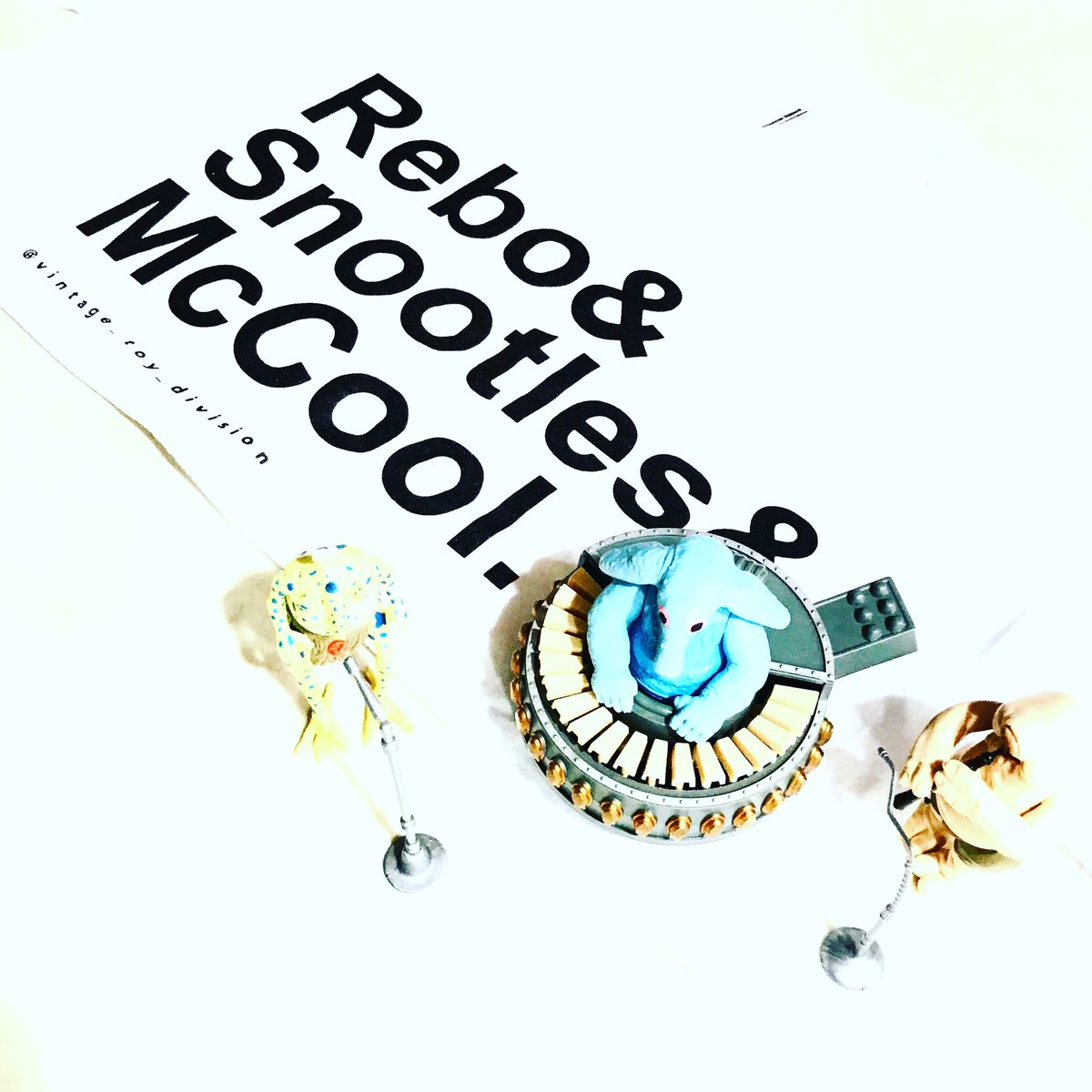 #IntergalacticHelvetica #VintageSTARWARS #MaxRebo #SySnootles #DroopyMcCool #TOYDIVISION #STARWARS