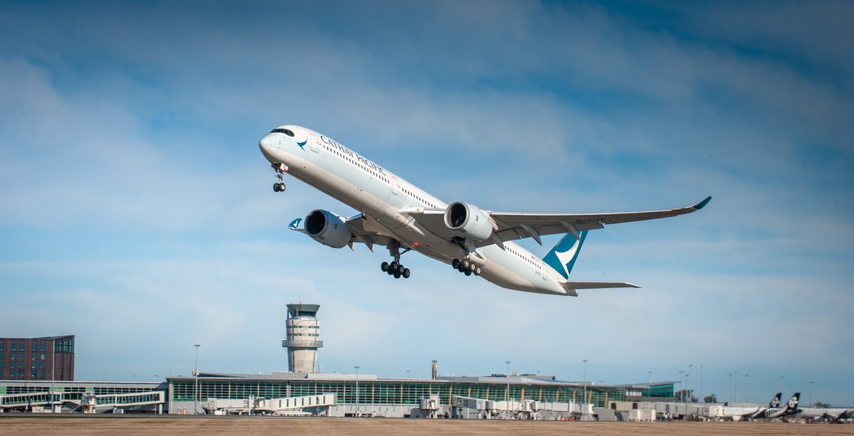 We were proper chuffed to help the final planeload of British nationals head for home today. Cheerio and we hope to see you back here soon! @cathaypacific