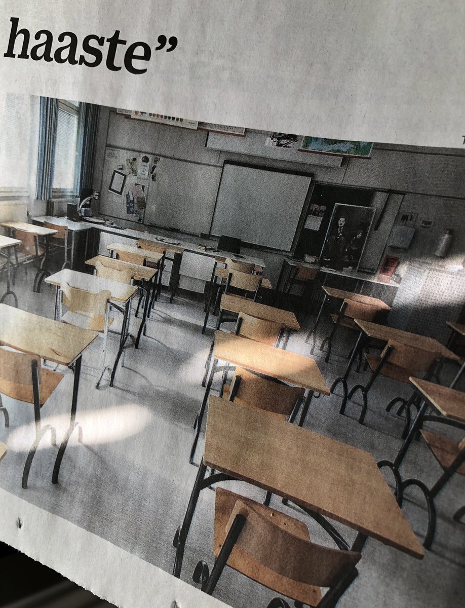 Why is it that when I see a picture of school in a newspaper it looks like this - every time! This doesn’t help in creating a new mindset and approach to school! What kind of future we want to create? Would you be happy with this picture? #evolutionofeducation ?