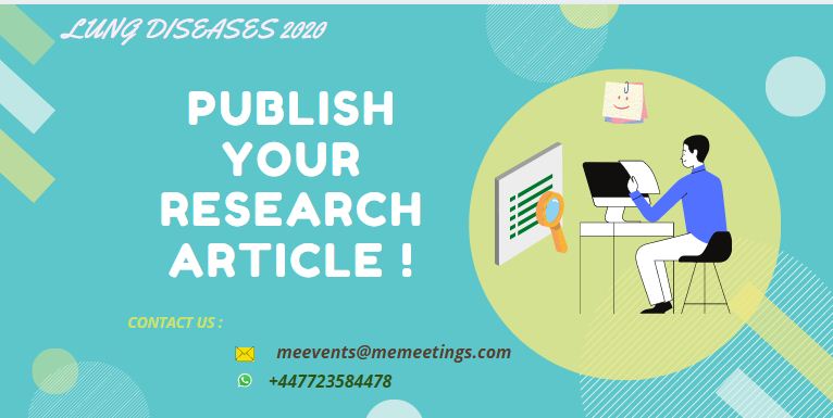 Do you have any #research #articles for #publication? 
Submit your articles now!! At #LungDiseases2020
Contact: meevents@memeetings.com
#manuscript #journals #openaccess #CallForPapers #ResearchPapers #OnlinePublications #CaseReports #ReviewArticles #lungdiseases #COPD