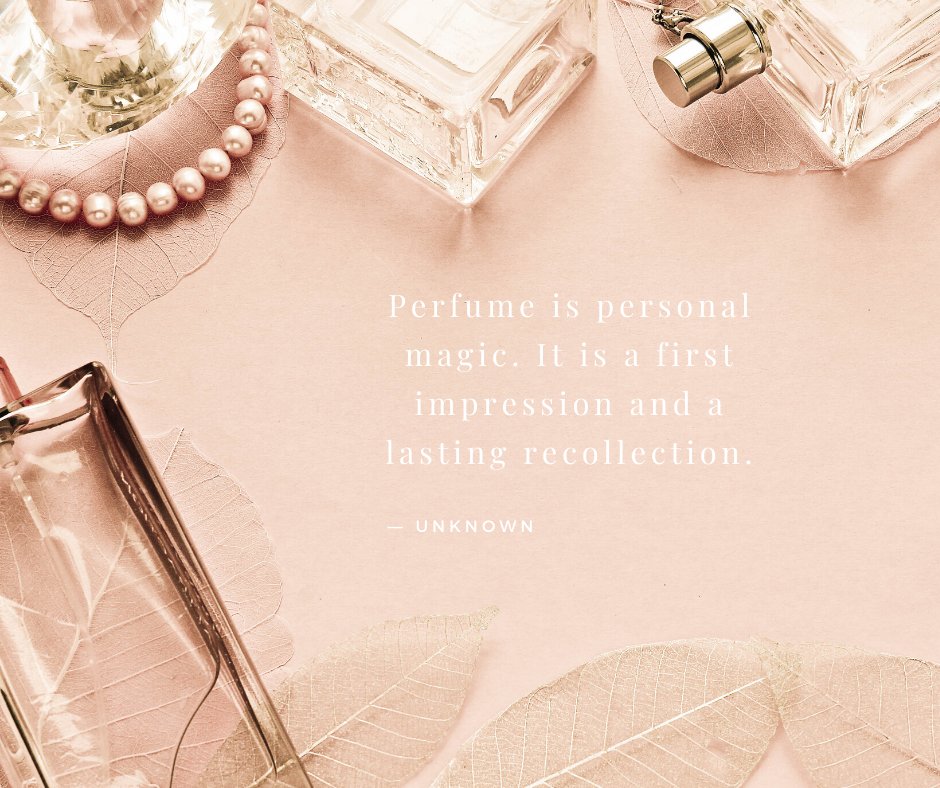 FragranceChat's tweet photo. “Perfume is personal magic. It is a first impression and a lasting recollection.” Unknown
#fragrance #quote #perfume https://t.co/bDiPcaAdGV