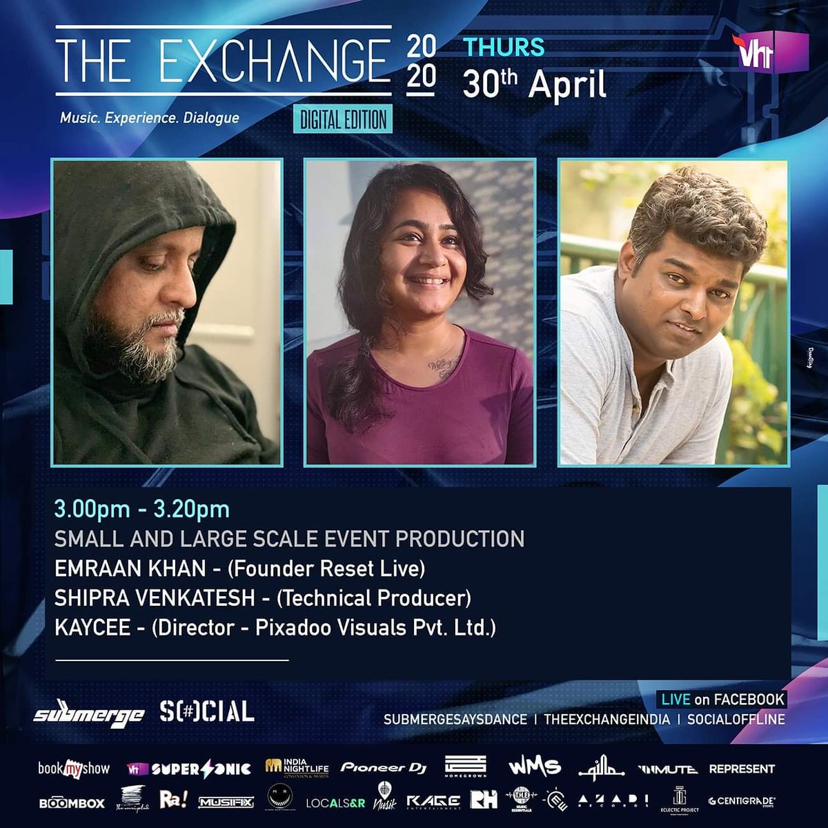 Today at 3pm for #TheExchange2020 - Let's do it!! 🎥💪

(Live on my Facebook page)