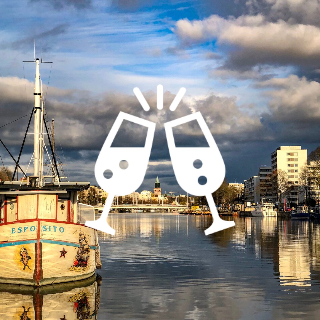 Hyvää vappua, Turku. 💕🥂⠀
⠀
Osoita tukesi paikalliselle yritykselle lahjakortin muodossa osoitteessa tueturkulaista.fi ⠀
⠀
Kuva: Niko Niinivirta
⠀
#tueturkulaista #turku