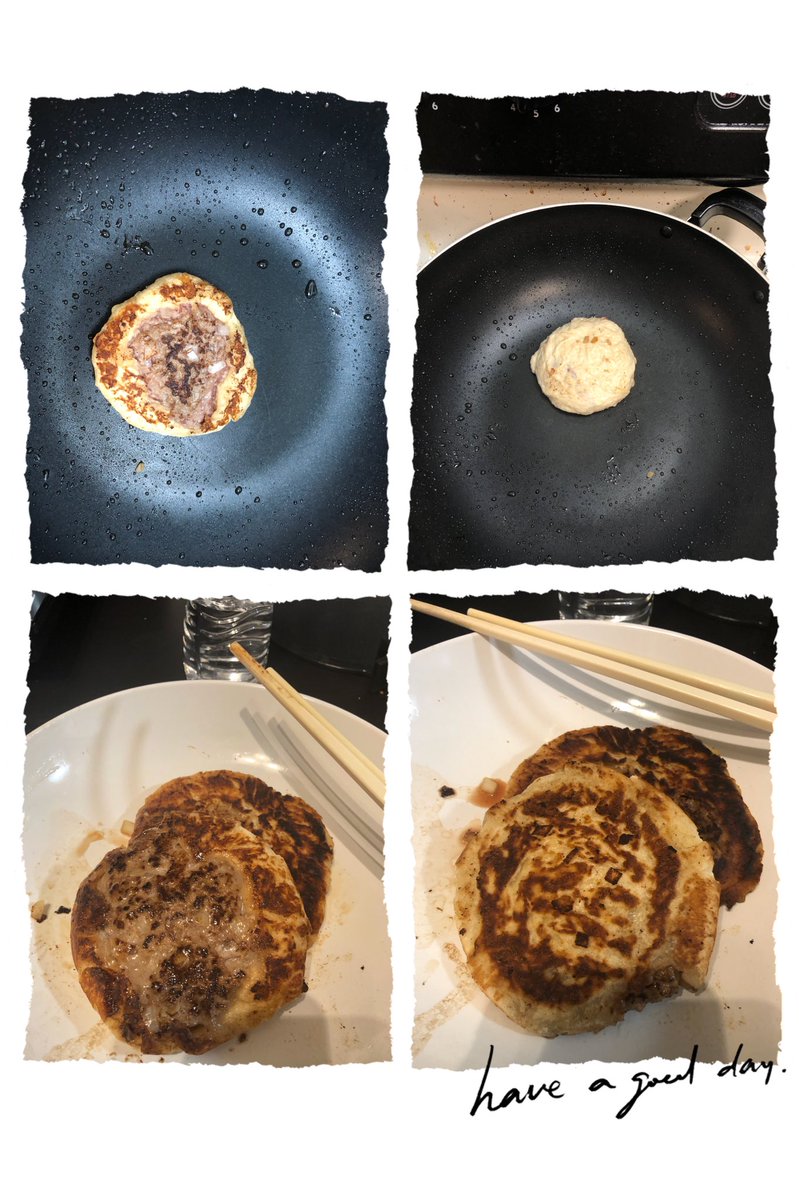 RuikunLuo's tweet photo. I think I might reproduce the discovery of pizza, at least one Chinese funny version. Guess what’s my original purpose. https://t.co/VQuOozJAOd