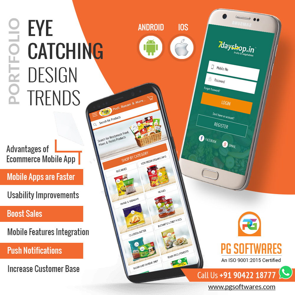 PGSoftwares's tweet image. We develop MOBILE APPS for E-Commerce

Ecommerce Mobile App is best selling product in the mobile app development field especially in Coimbatore Tamilnadu India.#mobileappdevelopmentincoimbatore #mobileappdesign #webdevelopment #iosappdevelopmentincoimbatore