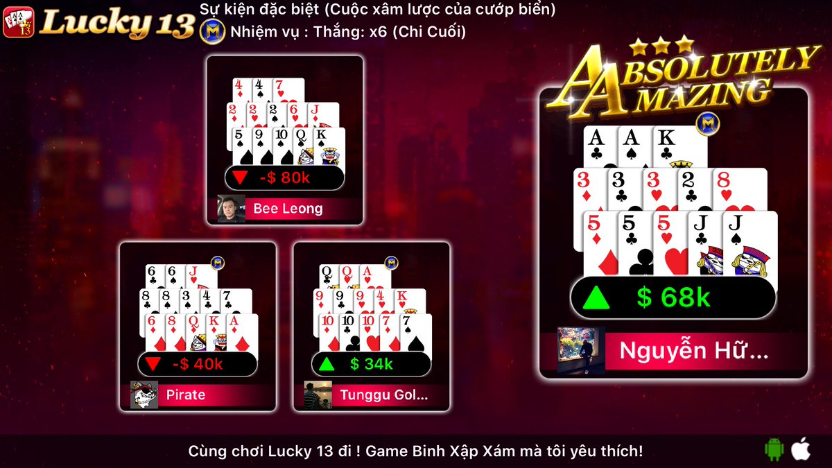 NaohNguyen76's tweet photo. Join me at Lucky 13! https://t.co/H6O2l4YuUa