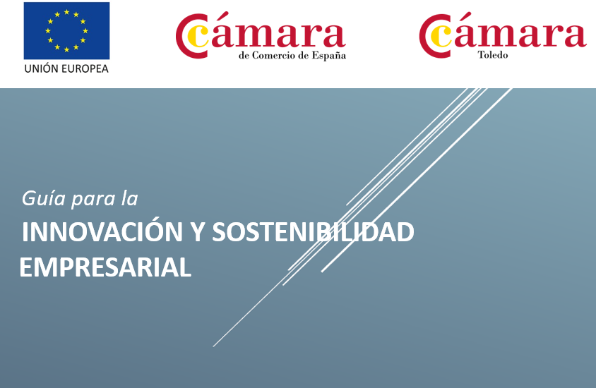 CamaraToledo's tweet photo. La Guía de “INNOVACIÓN Y SOSTENIBILIDAD EMPRESARIAL”, elaborada en el marco del Programa Innocámaras, es una iniciativa dirigida a fomentar la adopción de la cultura de la innovación, así como su integración en la gestión empresarial. 
Descarga  ➡️ https://t.co/hUktdXhUD8 https://t.co/KiQTOkKPhG