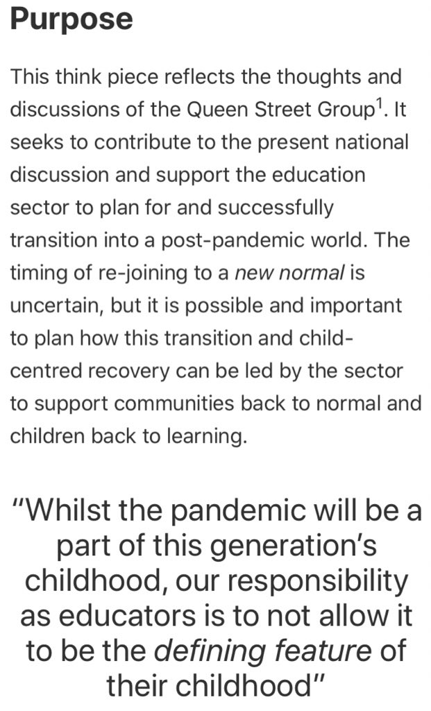 Dan Nicholls (@drdannicholls) on Twitter photo Phased return and child-centred recovery led by schools to support communities back to normal and children back to learning when it is safe to do so... queen-street-group.com/2020/04/28/que… thinking from QSG. @NickHudsonOAT <a href="/StuartLock/">Stuart Lock</a> <a href="/GavinWilliamson/">Sir Gavin Williamson CBE MP</a> <a href="/MarvinJRees/">Marvin Rees</a> <a href="/SiCowley/">Simon Cowley</a> <a href="/tombennett71/">Tom Bennett OBE</a> Phased return and child-centred recovery led by schools to support communities back to normal and children back to learning when it is safe to do so... queen-street-group.com/2020/04/28/que… thinking from QSG. @NickHudsonOAT <a href="/StuartLock/">Stuart Lock</a> <a href="/GavinWilliamson/">Sir Gavin Williamson CBE MP</a> <a href="/MarvinJRees/">Marvin Rees</a> <a href="/SiCowley/">Simon Cowley</a> <a href="/tombennett71/">Tom Bennett OBE</a>