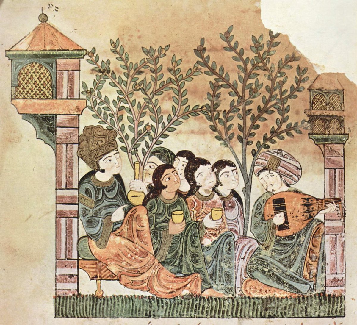 Sameer Rahim On Twitter The Dramatic Bayad Faints From Love Next To A Water Wheel The Tale S Theory Of Love Is Drawn From Ibn Hazm Of Cordoba S Ring Of The Dove This
