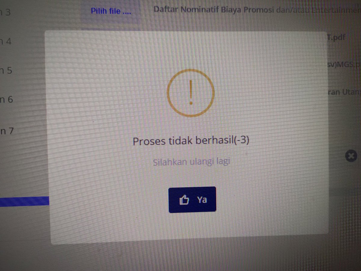 Wahyu_Go2's tweet photo. Jangan salahkan kami min, bakalan telat lapor karena sistem efilling yang dari kemarin kek begini @DitjenPajakRI https://t.co/wJ4Ofr88yl