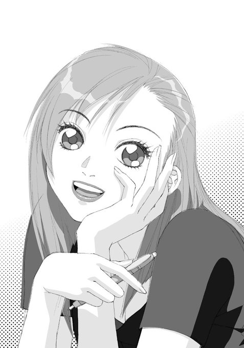 ちょっと古い作品ですが
「ボクのふたつの翼」から、台詞フキダシ無し絵、その,9
この頃はペン入れした原画をスキャナーでMacに取り込んでPhotoshopで彩色仕上しています
消せる擬音は消していますが、ペン入れ段階から一緒に描いてて消せない擬音もあります(^^;; 