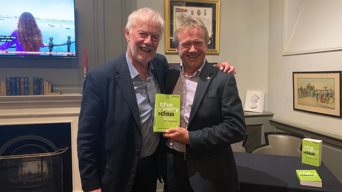 #ThrowbackThursday to <a href="/davidwethey/">David Wethey</a>'s #booklaunch at #Brand Exchange, where he discussed Idea Economics and his new #book, The Very Idea! 

We look forward to hosting more #events and welcoming all our members back to Brand Exchange soon.