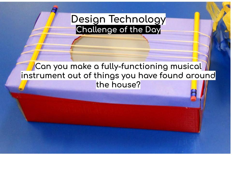 WarberryLAP's tweet image. WOW! We’ve adored your creations so far this week; Warberry, we clearly have some very talented designers among us!
Who’s up for today’s DT challenge? Share your wonderful instruments with us! #makingislearning