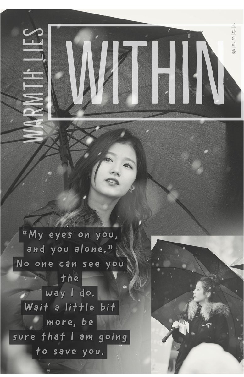 OnceBonjoru's tweet photo. Warmth Lies Within | Twice fic

~ When the eyes lies, and the heart lead the fight ~
~ How could it be so real? Again, will you ever disappear? ~

#michaeng #2yeon #jitzu #saida https://t.co/VbBEvaB4ON
