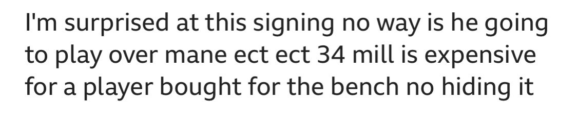  | The “experts” were out in full on the  @BBCSport website when we signed Salah. Have a look at some of these comments!  *A Thread*
