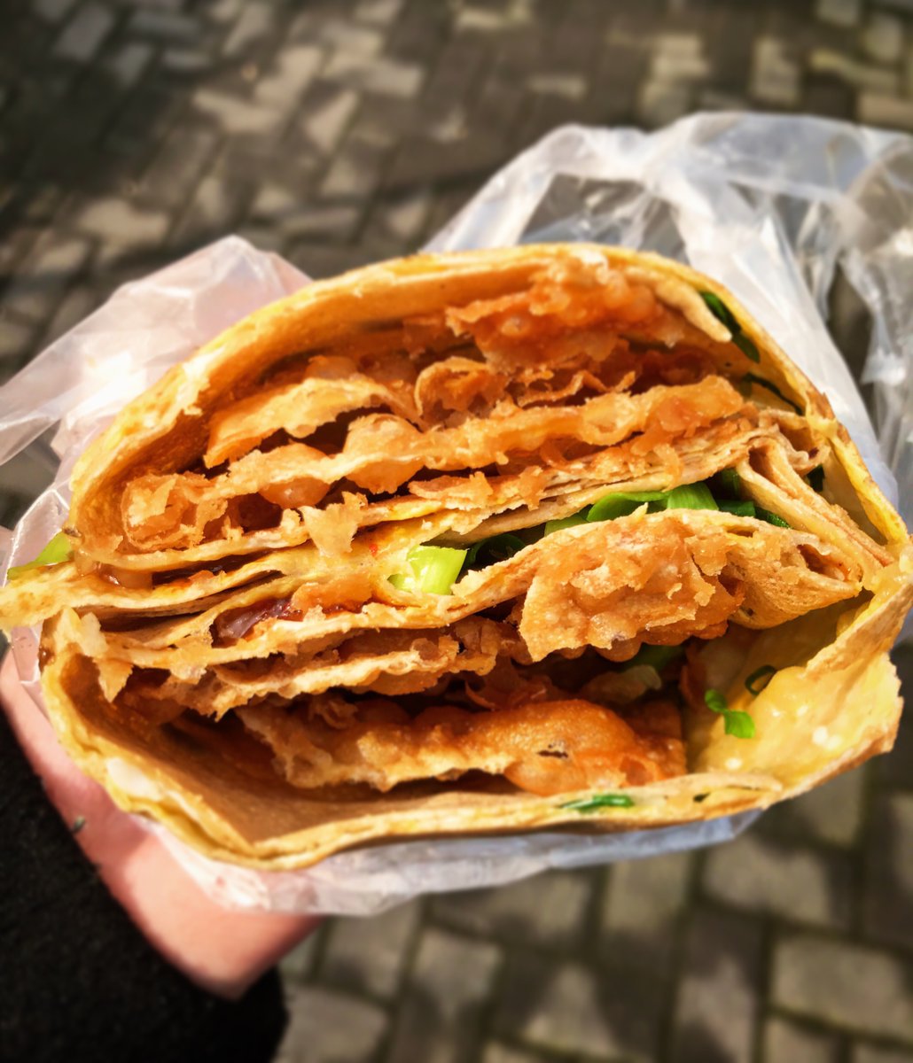 hutongschool's tweet photo. Happy #worldjianbingday! We love getting our mornings started with our jianbing! https://t.co/3zieFlESCb