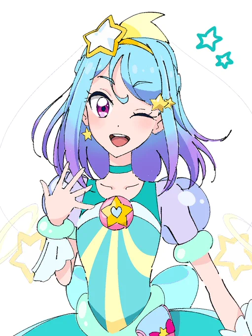 一昨年描いたキュアミナトでてきた
#aikatsu
#スタプリ 