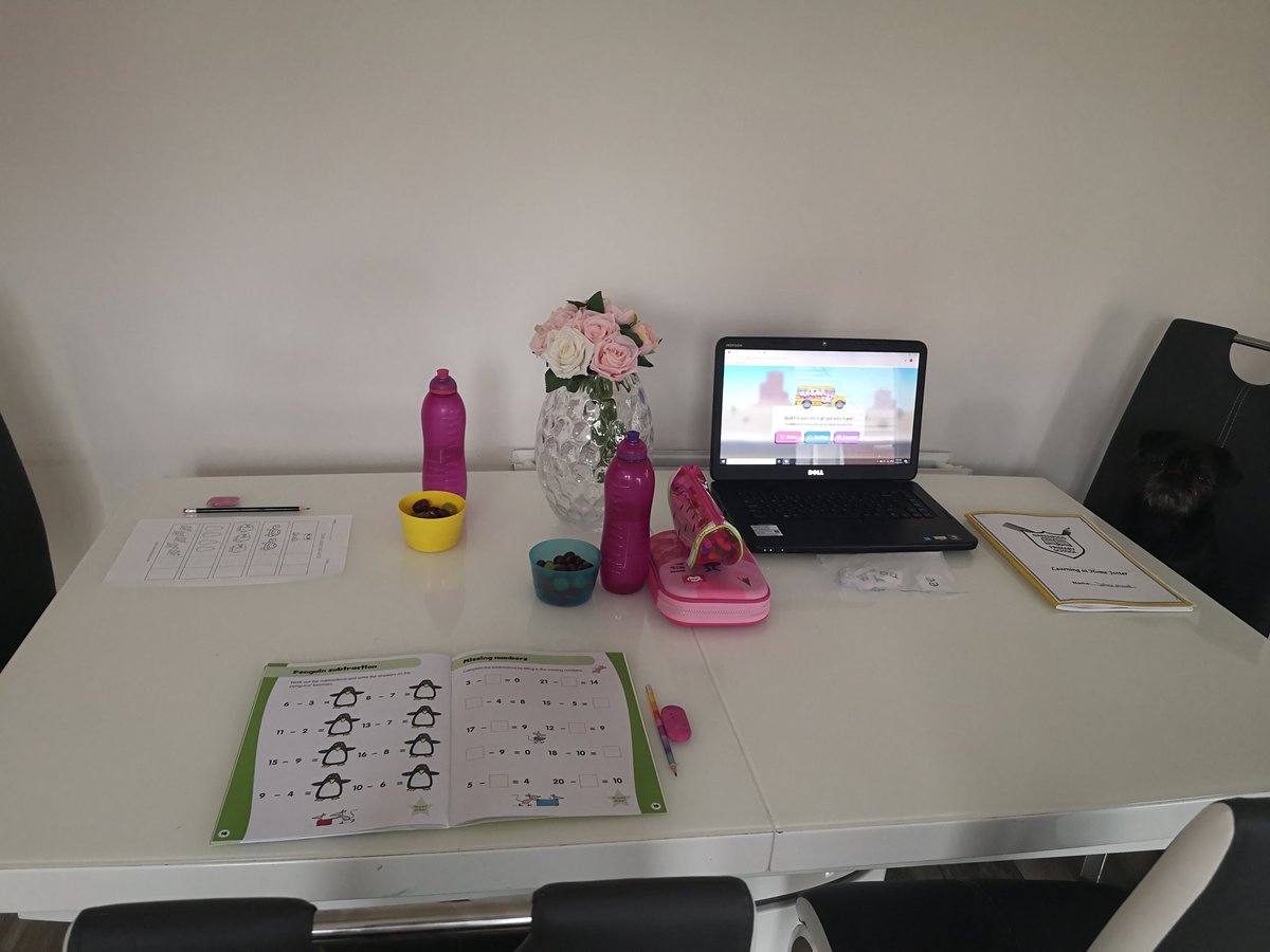 McallSteph's tweet photo. Come on girls, schools about to start 😝🤣 #greenrigglearningathome https://t.co/7GpQoEEsZG