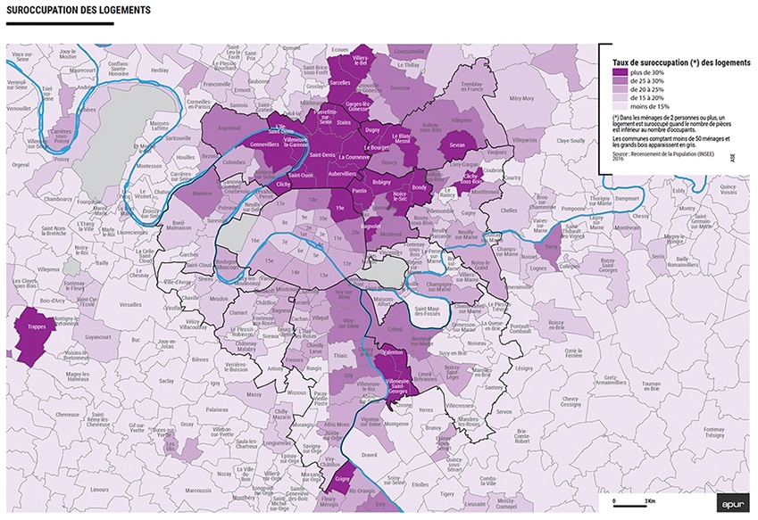 1,8 million d’habitants du #GrandParis vivent à l'étroit dans leur #logement. Profil des ménages concernés et éclairage sur les facteurs explicatifs à découvrir ici apur.org/fr/nos-travaux…