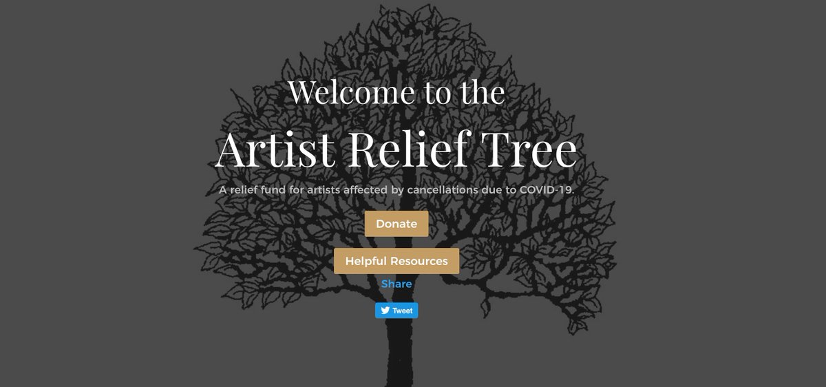Kane007's tweet photo. @pulte Hey there @pulte ! Check out @ArtReliefTree
it's a new relief fund/fundraiser recognizing that art is what makes life worth living. Generous donations help them provide $250 to USA artists affected by #COVID19 emergencies. https://t.co/oviNsnKhBQ #Freelance #ArtistReliefTree https://t.co/m50P0swOSh