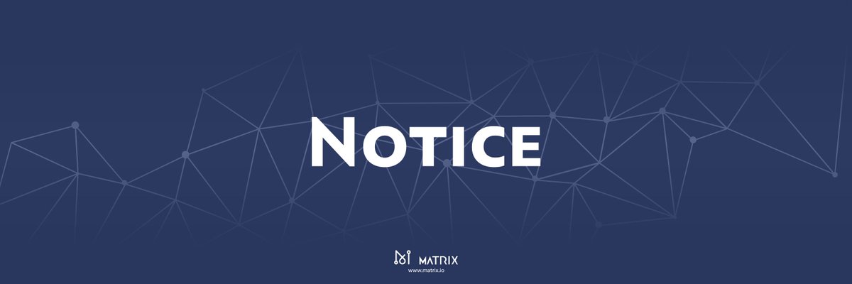 Recently, fraudsters have been selling their projects in our name. Please note none of our core members (inc Prof. Deng and Bill Lee) are involved in any other projects apart from Matrix. We reserve the right to seek legal action against any such individuals and their projects.