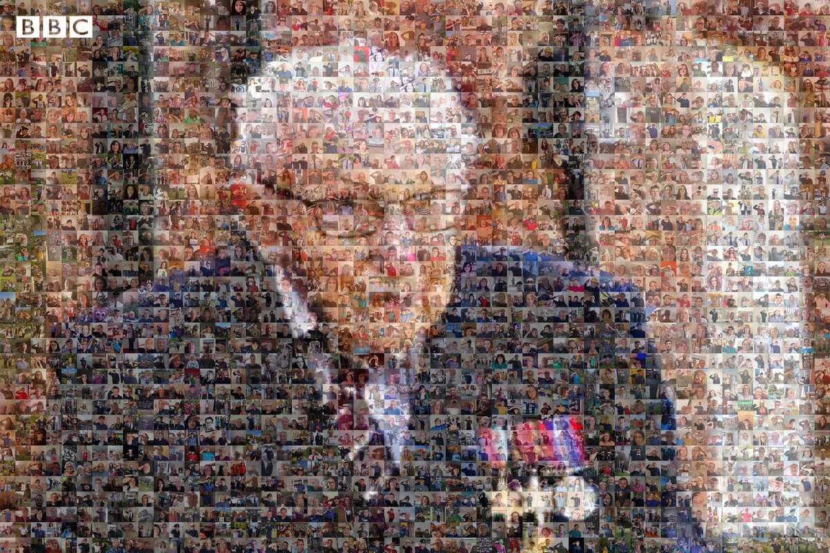 Thousands of people have been sending us photos of their salute to Colonel Tom Moore for his 100th birthday. Can you spot yourself?
