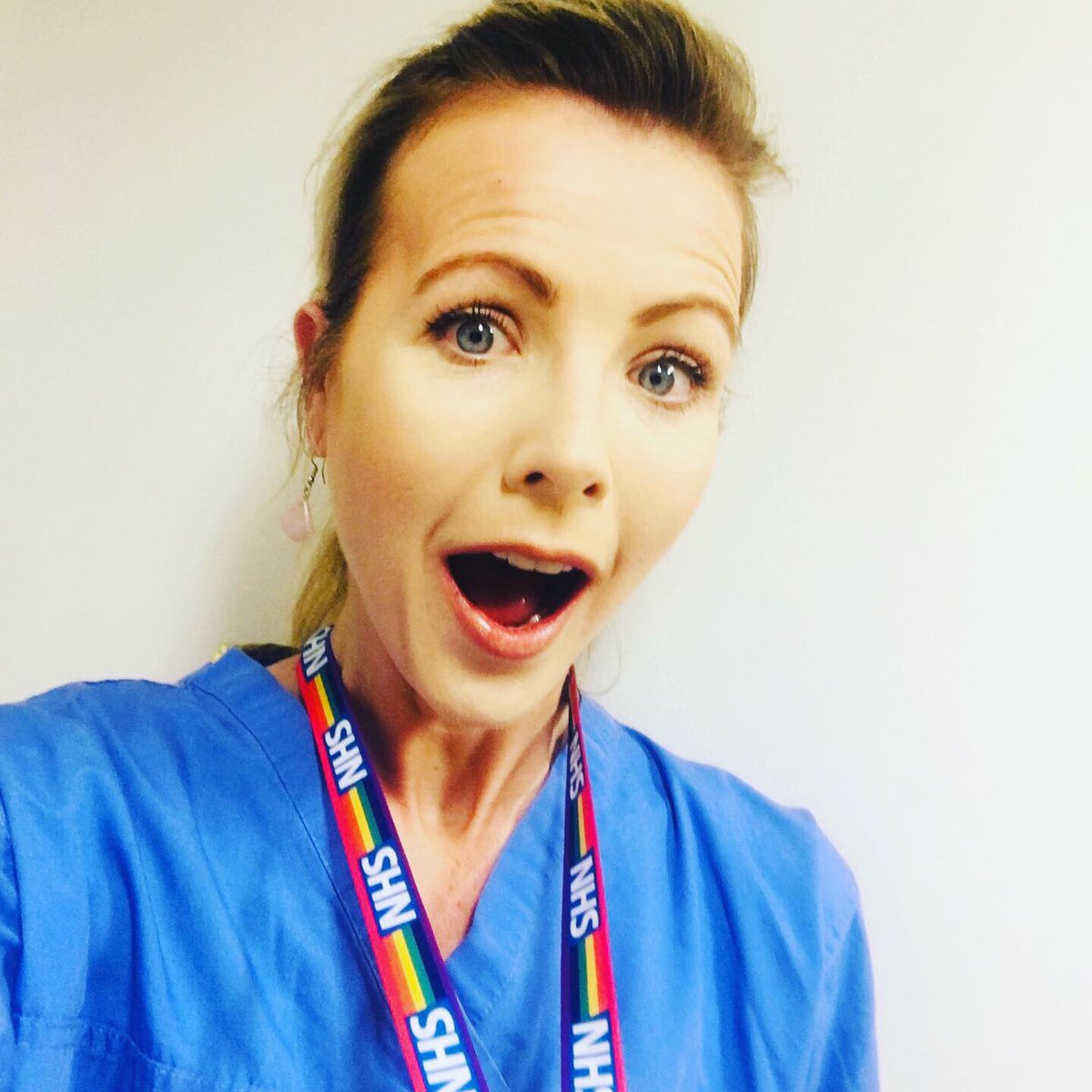 MercedesDryer's tweet photo. New rainbow lanyards!!!:)) #nhs #rainbow #Alcoholteam https://t.co/F6PVESQxOm
