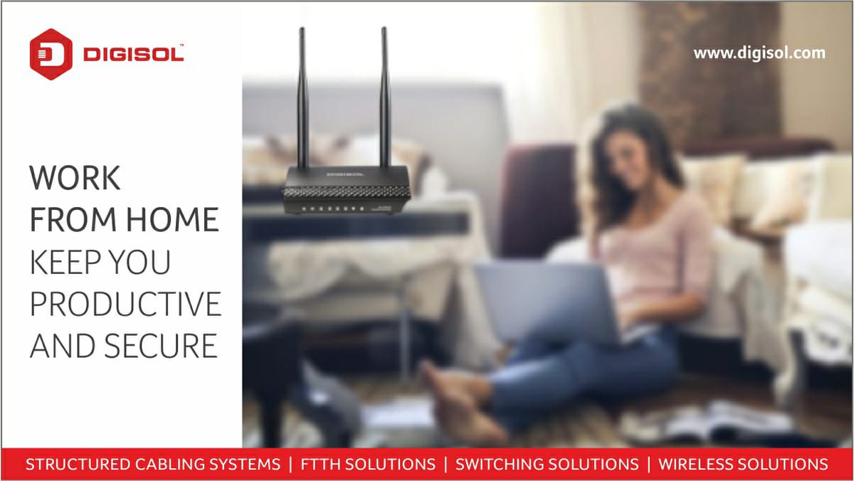 DIGISOL_SNSL's tweet image. Digisol DG-HR3400 for #WorkFromHome, here to keep you productive and secure even in times like these. See the range: bit.ly/2yyc6eT

#Digisol #HomeRouter #Covid19 #Networking #WiFi