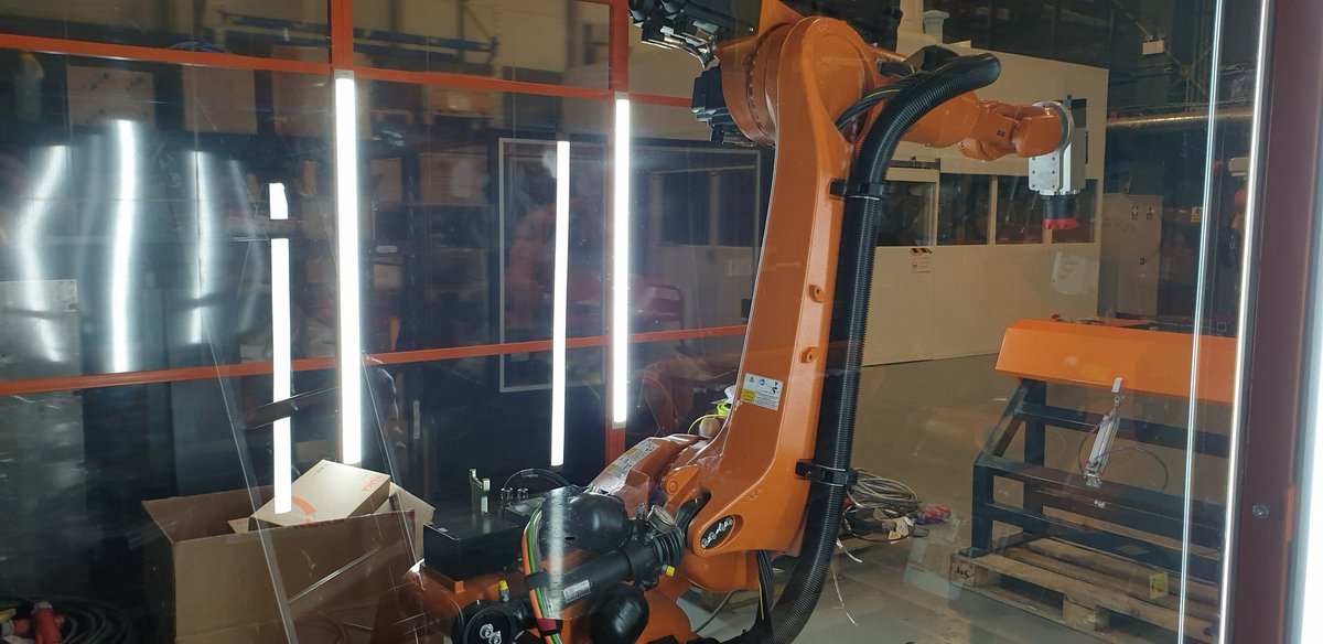 Manufacturers who temporarily closed are busy behind the scenes looking at how to start up again. #Automation has the potential to form a key part of that strategy. <a href="/cnc_robotics/">CNC Robotics</a> are safely working on a project due for install in May as part of our client's recovery plan. #UKmfg