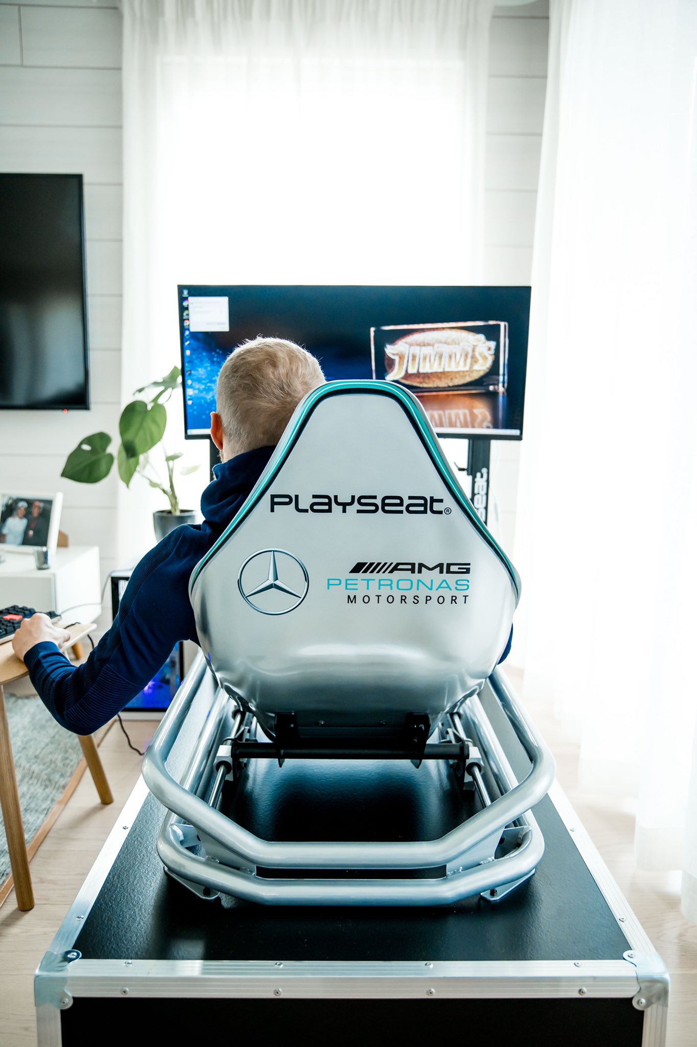 Valtteri Bottas on X Thanks Jimms fi for organising my home simulator together with PlayseatGlobal fanatec ROGNordic VB77 simulator esports MercedesAMGF1 JanErikOlin https t tAand2Pz9Y X