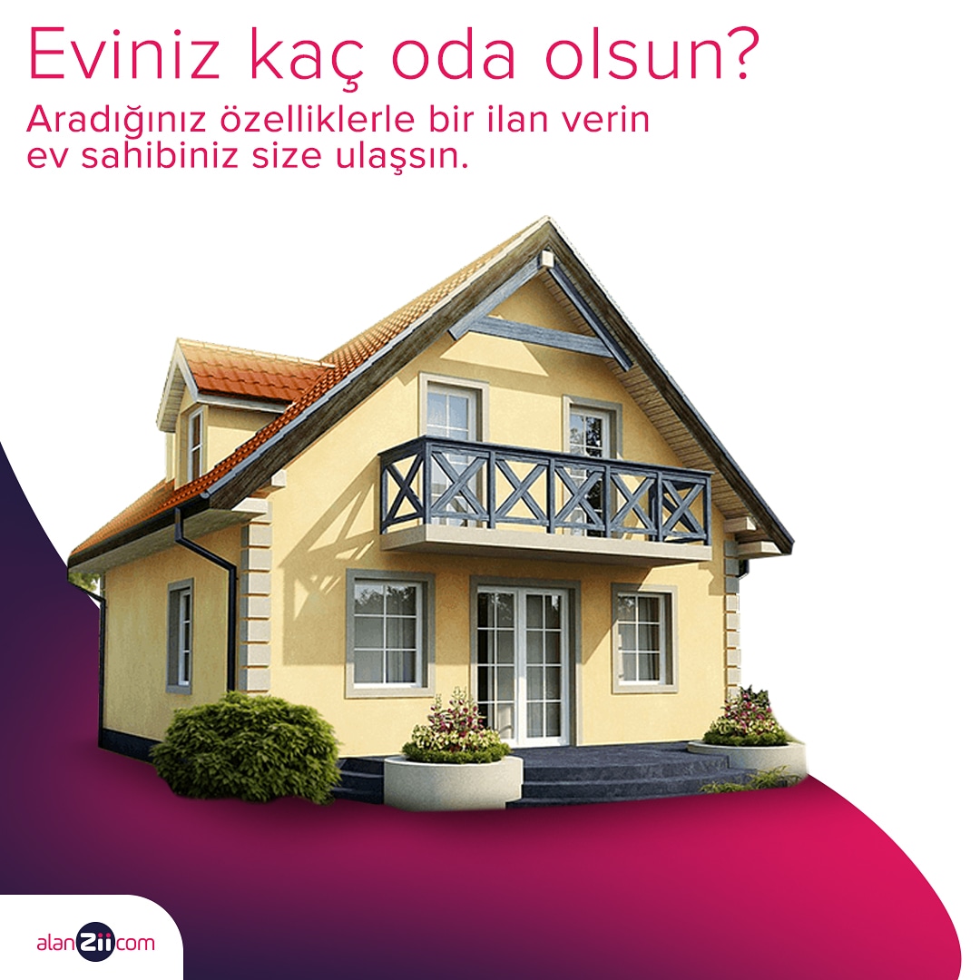Eviniz kaç oda olsun? Aradığınız özelliklerle bir ilan verin ev sahibiniz size ulaşsın. 

#alanzii #alanziicom #alsat #alım #satım #satış #ev #araba #otomobil #motor #motorsiklet #yat #tekne #yeninesil #ilanportalı #ilan #müşteri #ürün #hayvan #evcilhayvan #kask #mont #kışlık
