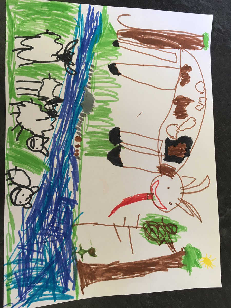 fleuregranger's tweet photo. @menstonprimary Nile’s favourite place are the fields down bleechmill Lane! He loves to see the lambs and the cows near the stream! https://t.co/UluPTYfMWt