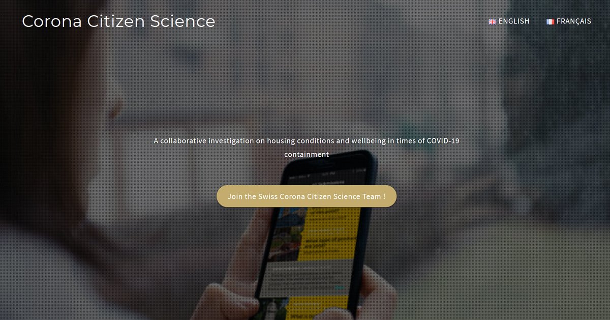 Are you ready to discuss how a desirable #PostCovid19 world would look like? Share your insights with researchers of @epflENAC, @unil, @Idiap_ch and @DHI_EPFL on the 'Civique' app and participate in a national and citizen research project about it! coronacitizenscience.ch