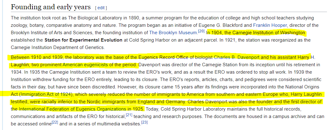 We've covered how these robber barons have used"Charitable Foundations"To fund/advance their agendaRockefellers, Gates, Turner, Soros all huge"Philanthropists"Honored by the Carnegie Foundation, the same that funded the ERO that introduced forced sterilization in the US