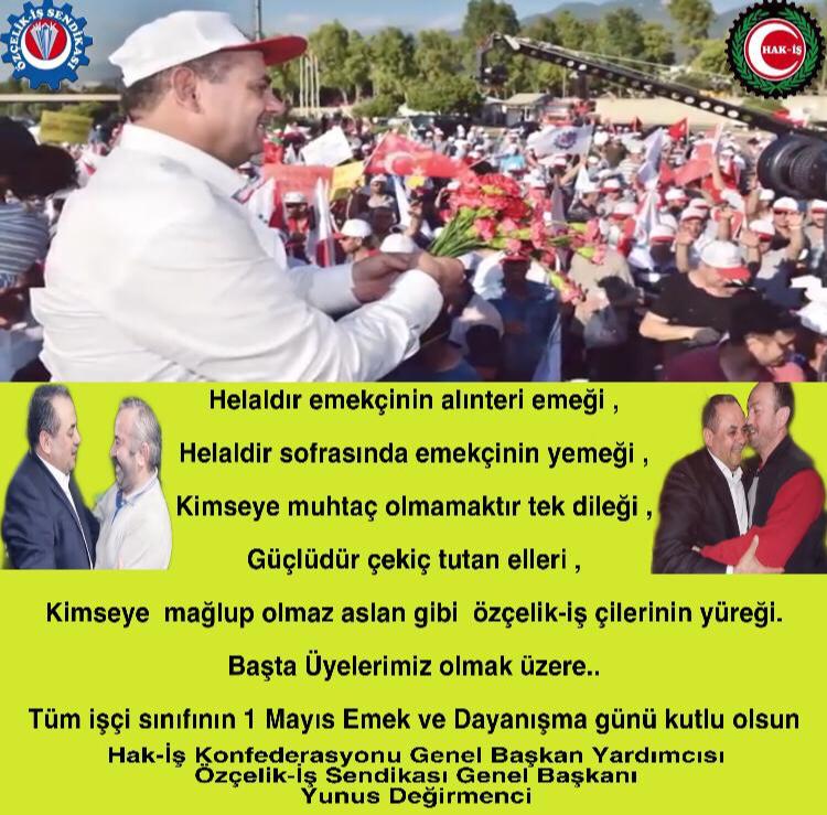 1 Mayıs Emek ve Dayanışma Günümüz Kutlu olsun. Emek En Yüce Değerdir. 🇹🇷🇹🇷🇹🇷