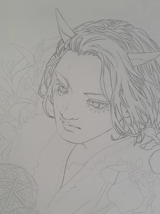 清書なう。
私今回、龍ちゃんの鼻めっちゃかっこよく描けてない?線描きが上手く行きすぎて塗りで台無しにならないか心配なんだけど、、、 