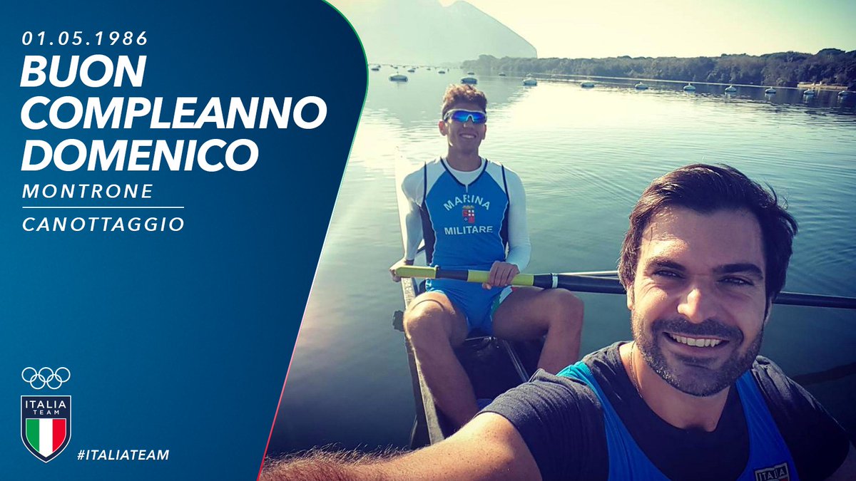 Taralli e candeline per festeggiare il compleanno del canottiere pugliese Domenico #Montrone! 🎂

#ItaliaTeam #HappyBday <a href="/Dome_montrone/">Domenico Montrone</a> <a href="/canottaggio1888/">FederCanottaggio</a>