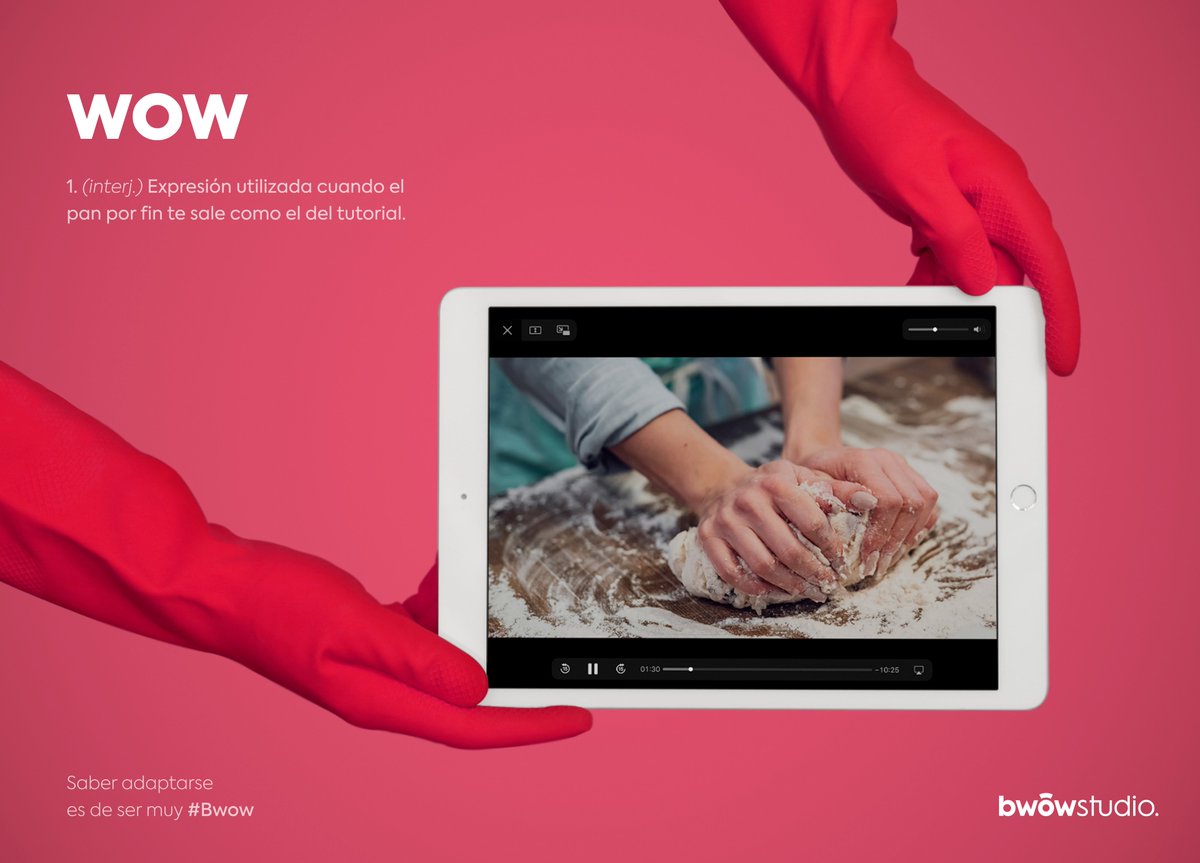 bwowstudio's tweet photo. Wow es flipar a lo grande, reírse a carcajadas, bailar en pijama, ver el lado bueno y aprender cosas nuevas. En estos tiempos difíciles nosotros hemos decidido ser más Bwow que nunca. Y a ti, ¿qué te hace ser #Bwow? https://t.co/oOJiqWbPYg