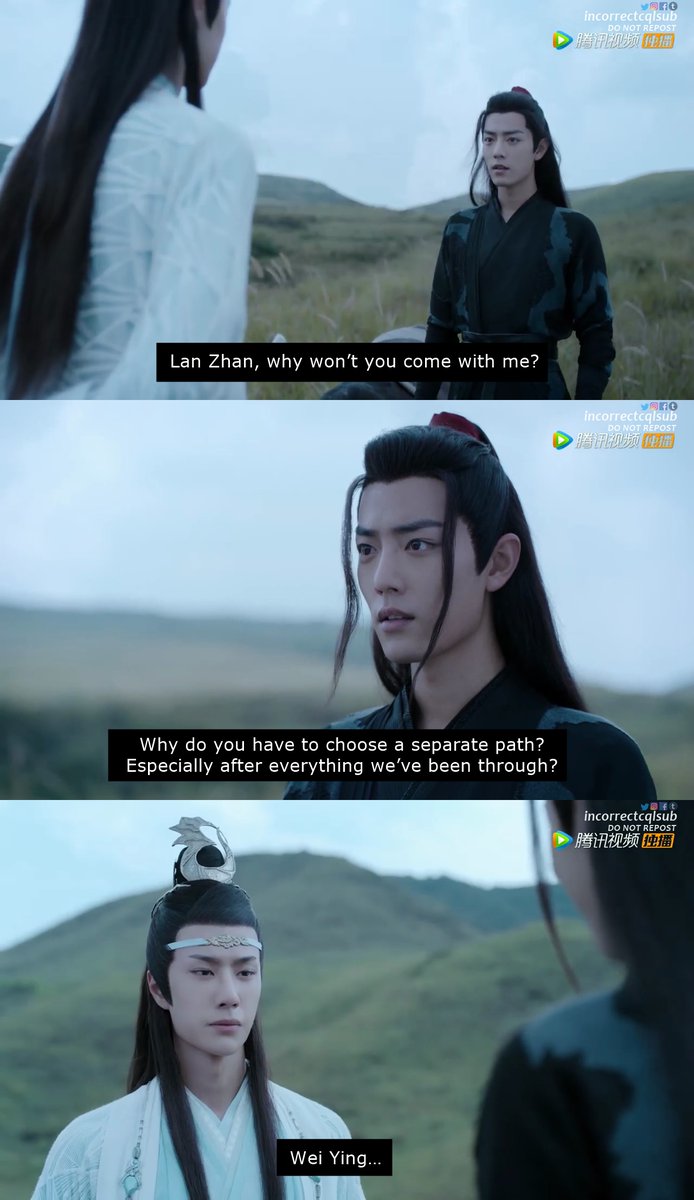Incorrect▫️The Untamed | CQL | MDZS | 魔道祖师 🌍✈ tweet media