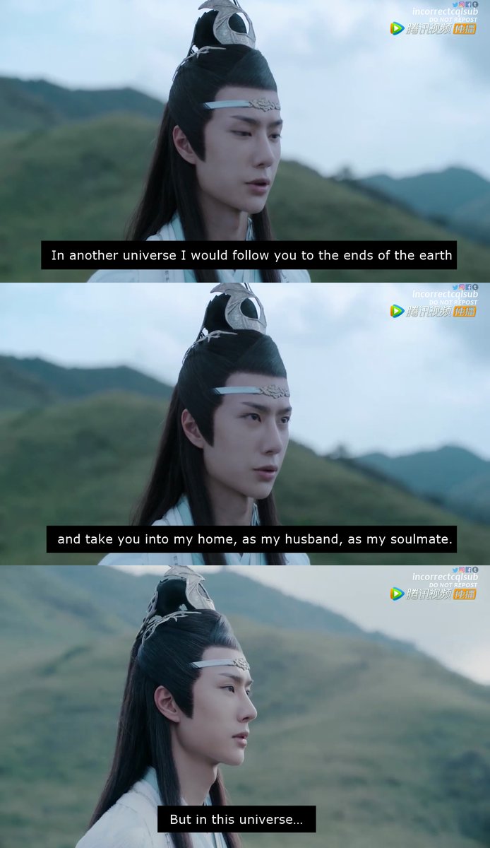 Incorrect▫️The Untamed | CQL | MDZS | 魔道祖师 🌍✈ tweet media