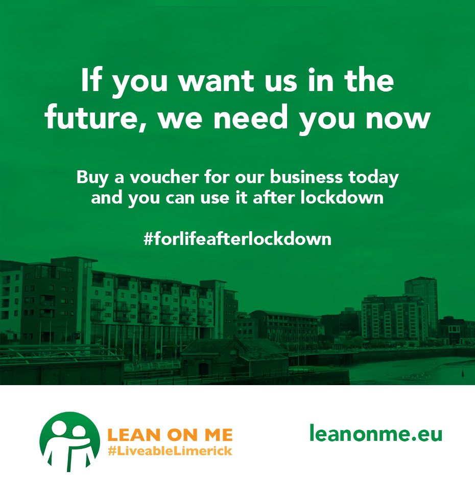 josephgbrooks's tweet photo. 92 businesses supported with β¬25,630 from 402 individuals. Fantastic performance Limerick. Keep her lit! https://t.co/asnf0IW0vM
#Limerick
#forlifeafterlockdown #LiveableLimerick https://t.co/38QVbdLJhE