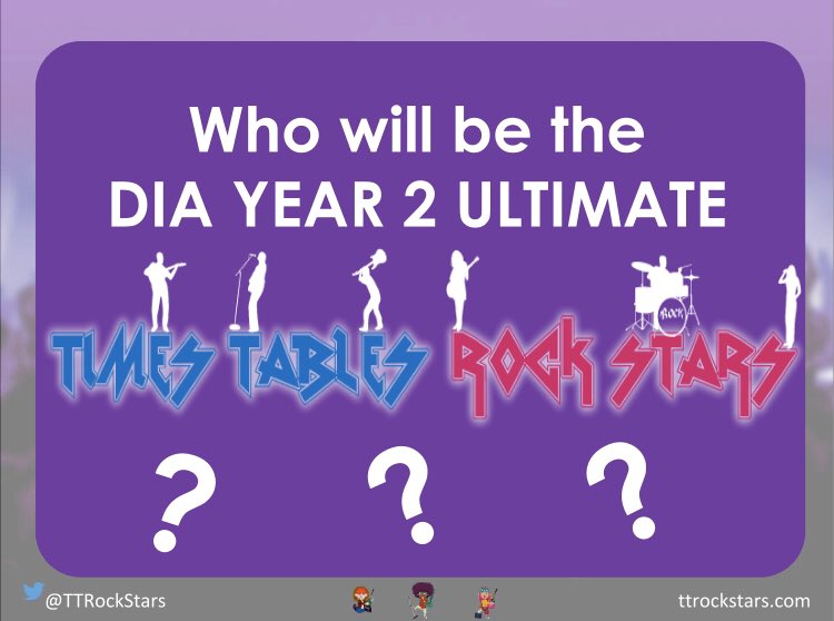 🤩🎸🤩🎸🤩🎸🤩🎸
The search for the <a href="/DIA_Year2/">Year 2 | DIA Emirates Hills</a> ultimate Times Tables Rock Stars has begun today! 

Which class will it be?! 

#DIAMaths #DIAAchieve <a href="/DIA_Primary/">Primary | DIA Emirates Hills</a>