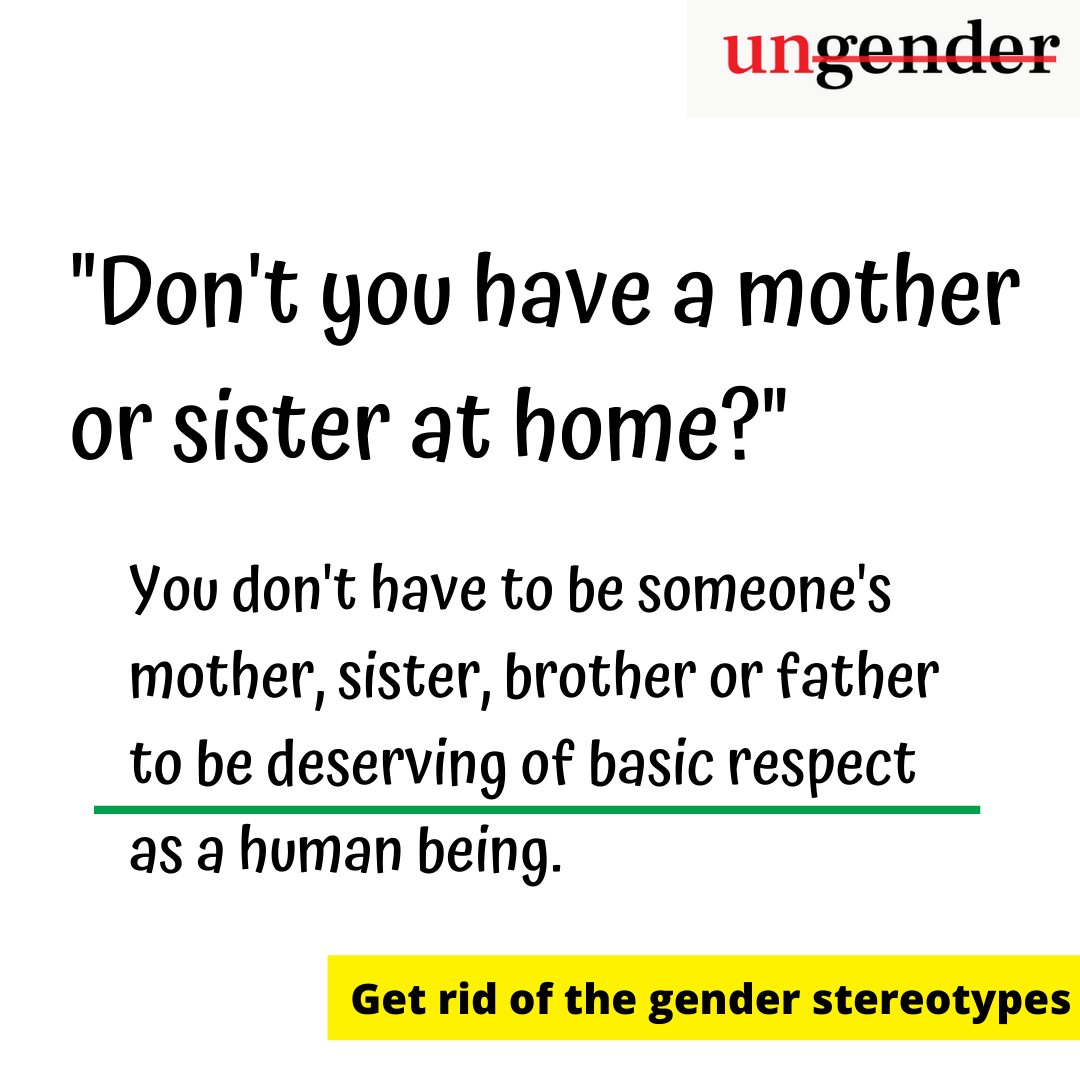 ungender_in's tweet photo. Ever notice how all of the Indian cuss words are extremely misogynistic? We often say, "how can you use this swear word? Do you not have a mother or sister at home?" When the truth is, you don't have to be someone's blood relation to be treated with respect. #ChangeYourLanguage https://t.co/v0bVRmdbSW