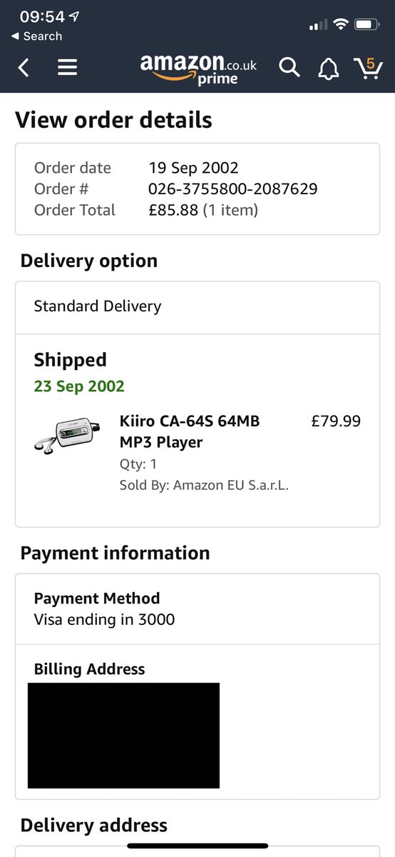 chrisrowe's tweet photo. #MyFirstAmazonOrder https://t.co/DphjLmN673