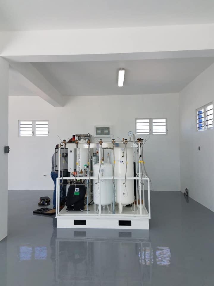An oxygen generating station for Princess Alexandra Hospital was installed and commissioned for use this week. For the first time, the Health Authority of Anguilla 🇦🇮 can generate its own oxygen.
