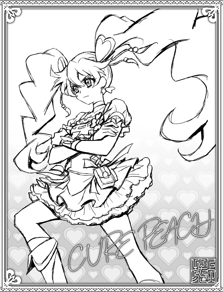 ❇️GW企画「#ぬり絵」マラソン❇️
?#おうち時間?気分をフレッシュに?♪
#プリキュア #precure 