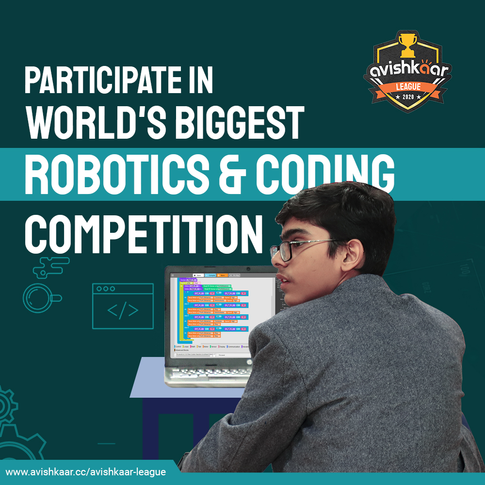 IRC_League's tweet photo. Don't miss out on the chance to participate in Avishkaar League. Showcase your coding skills and win exciting prizes and scholarships!

Sign up now - https://t.co/HQ0HAX1BWx

#AvishkaarLeague #CodingForKids #Programming https://t.co/rgle96R2Tm