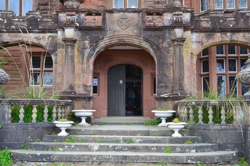 22/ Kinloch Castle. A late Victorian mansion in the Scottish Baronial style. It has been in public ownership for decades but this hasn’t stopped the water getting in. Some repairs have been completed but more is needed to ensure this wonderful house survives into the future.