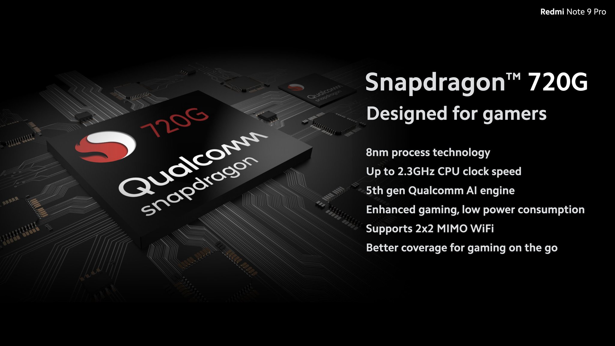 Xiaomi on Twitter: "Powered by Snapdragon 720G, #RedmiNote9Pro is ready to take your gaming into full throttle! #TheLegendContinues… "